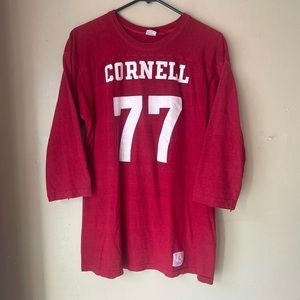 Vintage Cornell University jersey shirt